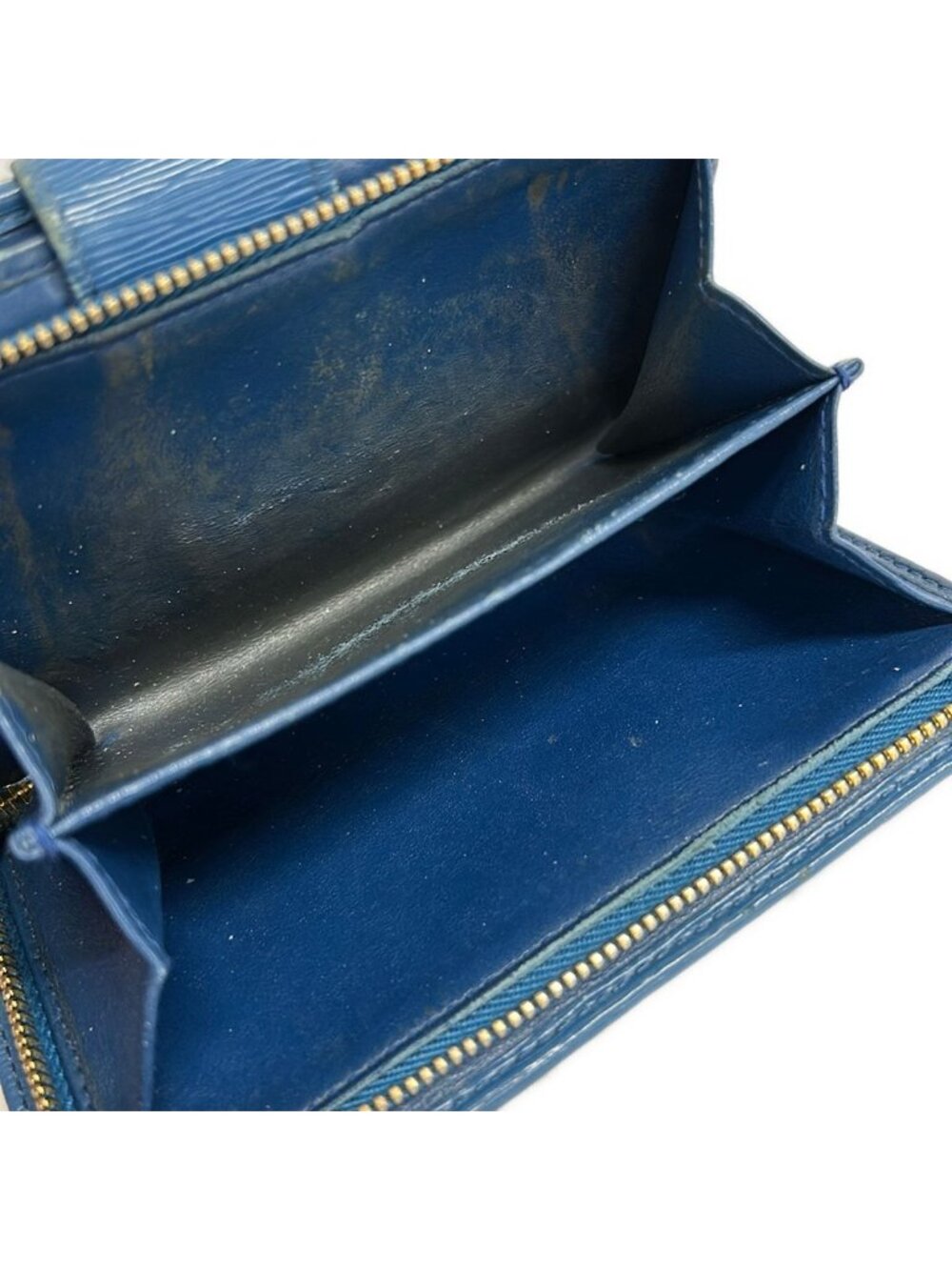 Prada Blue Leather Wallet - Picture 4 of 10